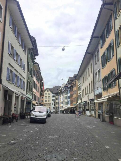 Private Studio Apartment In Bremgarten Exterior foto